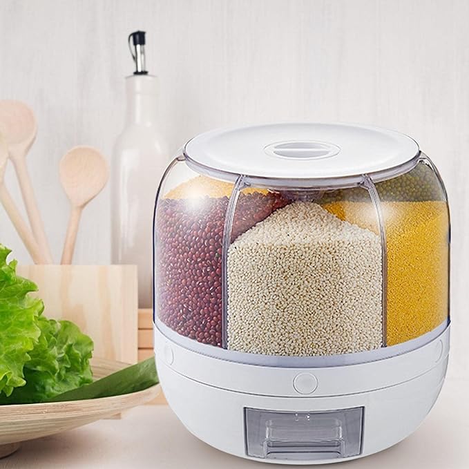 Rotating Food Storage Dispenser